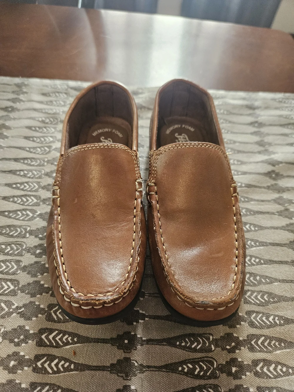 Kids Florsheim Leather Loafers